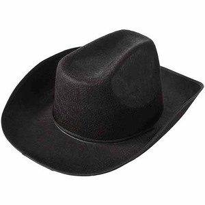 lot 3274 image: Black Party Cowboy Hat