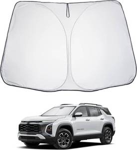 lot 7001 image: LUWU for 2025 Chevrolet Equinox Windshield Sun Shade Chevrolet Equinox Windshield Sunshades 2025 Chevrolet Equinox Accessories Chevrolet Equinox Sunshade Cover Block UV Ray Front Window Sunshade