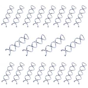 lot 7074 image: 20pcs Mini Spiral Hair Pins, Silver Spiral Hair Pin, Metal Spiral Bobby Pins, Small Bobby Bun Pins for Women Hair Style DIY