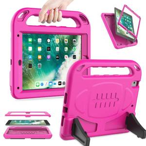 lot 317 image: LEDNICEKER Kids Case for iPad 9.7 20182017 & iPad Air 2 - Built-in Screen Protector Shockproof Handle Friendly Foldable Stand Kids Case for iPad 9.7 20172018 (ipad 5&6) & iPad Air 2 2014 - Rose - Retail $11
