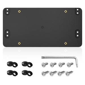 lot 339 image: Rear License Plate Bracket Holder Frame for Mercedes-Benz 2008-2023 Fits ABCESCLSLMLGLGLAGLCGLEGLS Class Car Bumper Mounting kit, Replaces OEM 1698170211 & A0008101711 - Retail $15