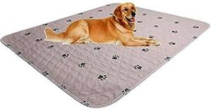 lot 797 image: Washable Puppy Pads - Reusable, Super Absorbing, Waterproof, Large Dog Pee Pads for Dog Bed Mat - Retail $31