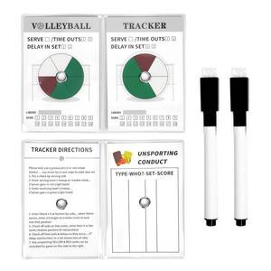 lot 810 image: FIMXSD 2Pcs Volleyball Rotation Wheel,Portable Volleyball Rotation Trackers with Marker,Volleyball Lineup Cards for Coaches Referees Officials - Retail $12