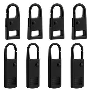 lot 828 image: Zipper Pull Replacement,8 Pcs Detachable Zipper Pull for Backpacks, Purses, Coat, Jackets, Boots (2 Size) - Retail $4