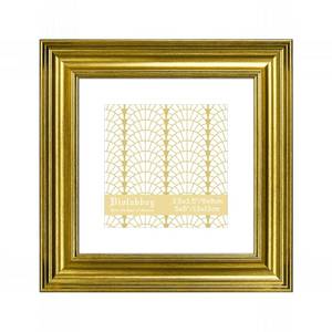 lot 837 image: VIOLABBEY 5x5 Picture Frame Gold, Vintage Photo Frames Square, Fits Pictures 3.5x3.5 with Mat or 5 x 5 without Mat, Display for Tabletop and Wall - Retail $6