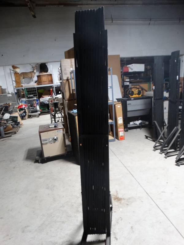 lot 14161 image: Expanding gate on wheels- 78 tall x 78 long