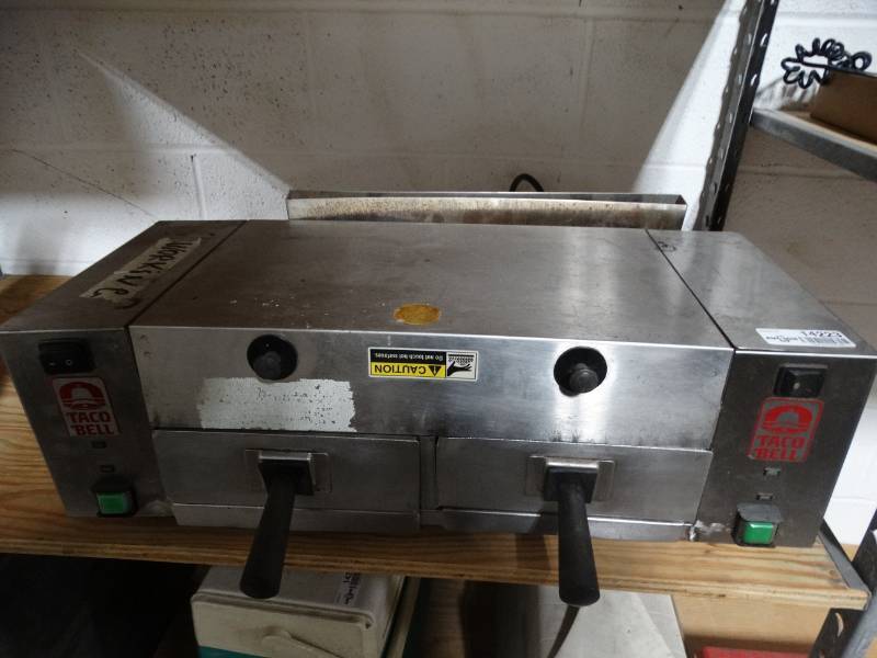 lot 14223 image: Taco bell steamer.