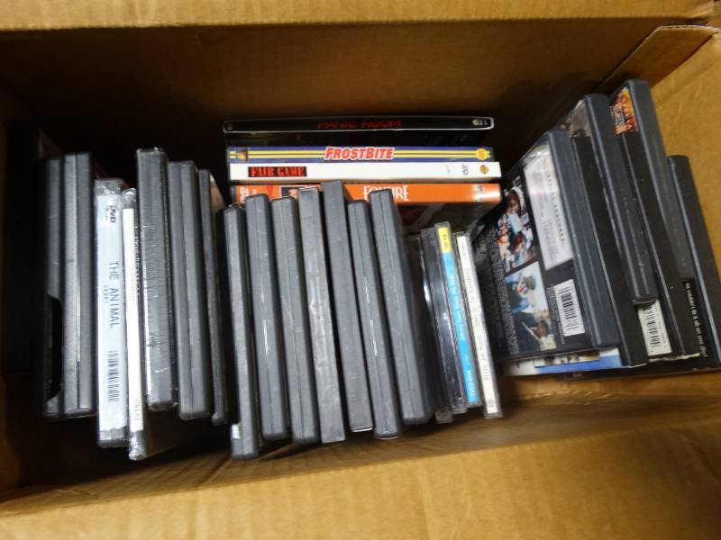 lot 14238 image: Lot of DVDS, some new.