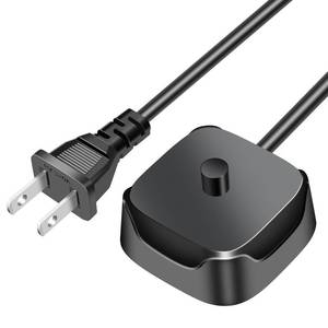 lot 54942 image: Charger for AquaSonic Electric Toothbrush, Replacement Charger Base for Aqua Sonic BlackVibe Series Electric Toothbrush, Waterproof (Black) - Retail $15