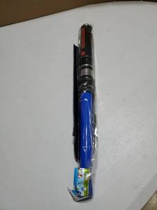 lot 55021 image: Light Up Saber for Kids, Blue Light Swords with FX Sound for Galaxy War Fighter Warriors Halloween Dress Up Parties (with Belt Clip) - Retail $16
