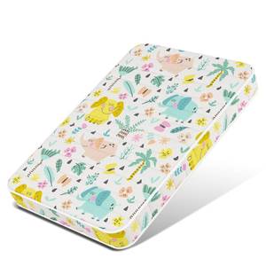 lot 55097 image: 3 Inch 38 Lx26 W Mattress, No Gaps Edge Reinforcement High Density Foam, Odorless and Steady, Elephant - Retail $40