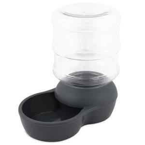lot 55114 image: Petmate Aspen Pet Lebistro Gravity Waterer, 2.5 Gallon - Retail $27