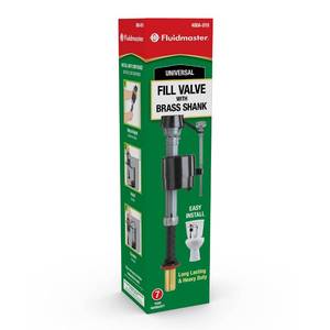 lot 4824 image: Fluidmaster 400A-019 Brass Shank Toilet Fill Valve - Retail $18