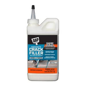 lot 4890 image: DAP Concrete Crack Filler, Gray, 1.62 lb (7079860500) - Retail $12