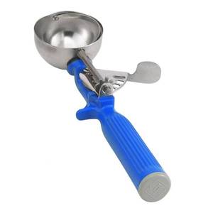 lot 4891 image: Vollrath 2 oz Stainless Steel Disher - Size 16,Dark Blue - Retail $17