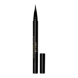 lot 4893 image: stila Waterproof Liquid Eye Liner, Stay All Day Makeup with Fine Brush Tip  Lasting Satin Finish, Smudge-Proof & Transfer-Resistant - Retail $24