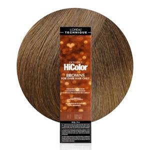 lot 4914 image: LOREAL TECHNIQUE HiColor Browns & Blondes Permanent Hair Color - Lifts Dark Hair in One Step Leaving No Brassiness, Rich and Smooth Creme Formula, Intense & Long-Lasting, H1 Coolest Brown - Retail $14