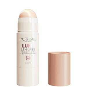 lot 4932 image: LOreal Paris True Match Lumi Le Glass Highlighter Stick, Reflective, Translucent, Glassy Highlighter for Face and Body, 610 Glassy Pearl Eclat, 0.17 Oz - Retail $10