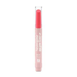 lot 4935 image: Neutrogena High Shine Glossy Lip, Nourishing Lip Gloss with Maracuja Oil, Antioxidant Vitamin E & Vitamins, Non-Retractable, Buildable Pigmented Color, Poppy Pink, 0.07 oz - Retail $10