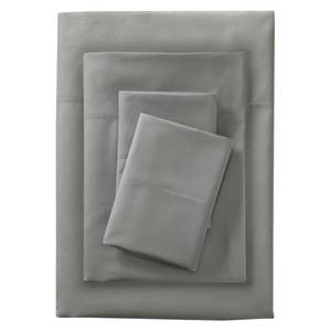 lot 5049 image: King Microfiber Sheet Set Gray - Room Essentials Polyester, Peached Finish, OEKO-TEX Certified - Retail $66