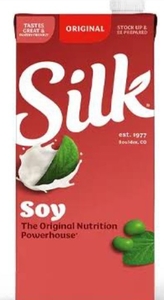 lot 5088 image: 4 pk Silk Original Soy Milk 32oz - Retail $16