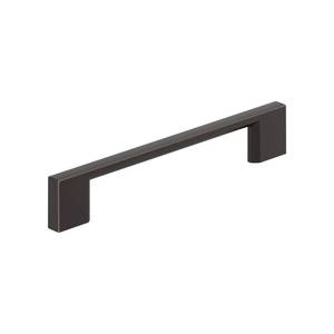 lot 5104 image: Amerock 10BX37132ORB  Oil Rubbed Bronze Cabinet Pull  5-116 inch (128mm) Center-to-Center  10 Pack  Cityscape  Furniture Hardware - Retail $24