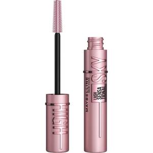 lot 5133 image: Maybelline Lash Sensational Sky High Washable Mascara Makeup, Volumizing, Lengthening, Defining, Curling, Multiplying, Buildable Formula, Blackest Black, 1 Count - Retail $10