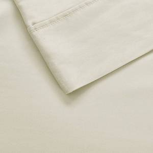 lot 5137 image: King 1000 Thread Count Cotton Blend Cooling 4pc Sheet Set Ivory - Retail $140