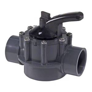 lot 5167 image: Hayward PSV2SDGR PVC 2-Way Pool Check Diverter Valve - Retail $45