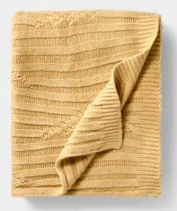 lot 5205 image: Knit Throw-Threshold  - Retail $25