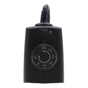 lot 5227 image: NSi Industries TORK 652B Outdoor Heavy-Duty 15-Amp Photocell ControlledLight Activated Mechanical Plug-In Timer With 6 12-Inch Cord - Compatible With IncandescentCompact FluorescentLed Ideal for Halloween Decorations - Retail $13