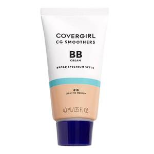 lot 5250 image: COVERGIRL Smoothers Lightweight BB Cream, 1 Tube (1.35 Ounce), Light to Medium 810 Skin Tones, Hydrating BB Cream with SPF 21 Sun Protection (Packaging May Vary)&nbsp