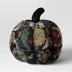 lot 5256 image: Shaped Pumpkin Pillow - Threshold - Retail $30