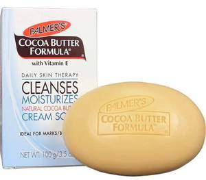 lot 5257 image: Palmers Cocoa Butter Formula with Vitamin E Daily Skin Therapy Cream Soap oz, Cocoa Butter, 3.5 Ounce