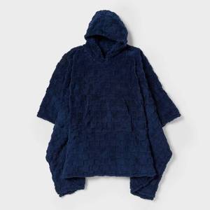 lot 5275 image: Plush Wearable Blanket Navy - Room Essentials - Retail $25