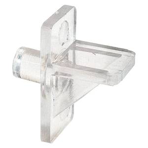 lot 5310 image: Prime-Line U 10136 14 In., Clear Plastic, Shelf Support Peg (8 Pack)&nbsp