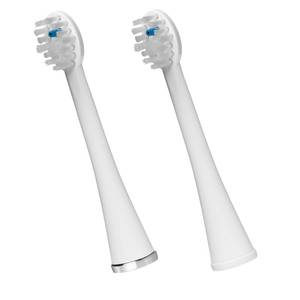 lot 5337 image: Waterpik Compact Replacement Brush Heads for Sonic-Fusion Flossing Toothbrush SFRB-2EW, 2 Count White - Retail $20