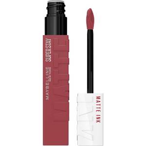 lot 5345 image: Maybelline Super Stay Matte Ink Liquid Lipstick Makeup, Long Lasting High Impact Color, Up to 16H Wear, Mover, Brown, 1 Count, Packaging May Vary - Retail $10
