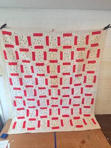 Handmade Double-Sided Patchwork Quilt