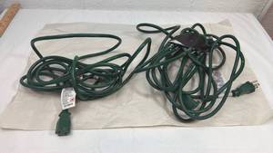 lot 34 image: Green Extension Power Cord