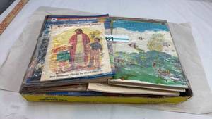 lot 61 image: Religious Childrens Book Collection with Paint Book