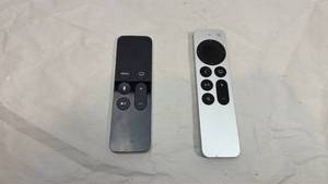lot 81 image: Apple TV Remote 1st and 2nd Generation Set