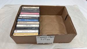 lot 98 image: Mixed Genre Music Cassette Tape Collection