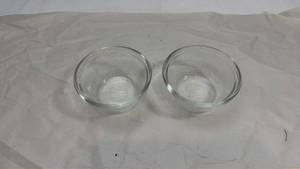 lot 114 image: Pyrex Clear Glass Prep Bowls - Set of 2