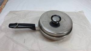 lot 130 image: Stainless Steel Saucepan with Lid