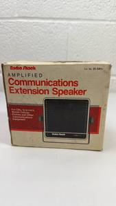 lot 142 image: Radio Shack Communications Extension Speaker 21-541A