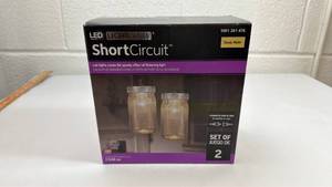 lot 143 image: LED Lightshow ShortCircuit Mason Jar Lights