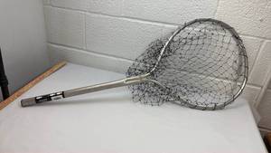 lot 163 image: Large Aluminum Landing Net
