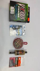 lot 174 image: Fishing Supply Bundle with V-Quois Line and Accessories