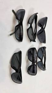 lot 191 image: Lot of 6 Black Sports Sunglasses